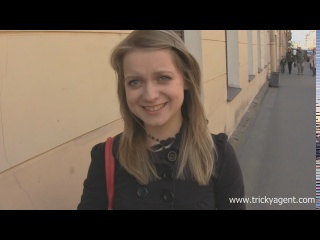 trickyagent - alena - a blue-eyed chick, shy but interested