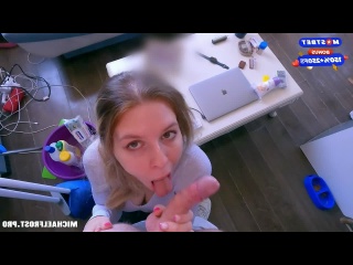 she doesn't clean well, but she fucks great